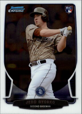 2013 (PADRES) Bowman Chrome Draft #31 Jedd Gyorko Rookie Baseball Card. rookie card picture