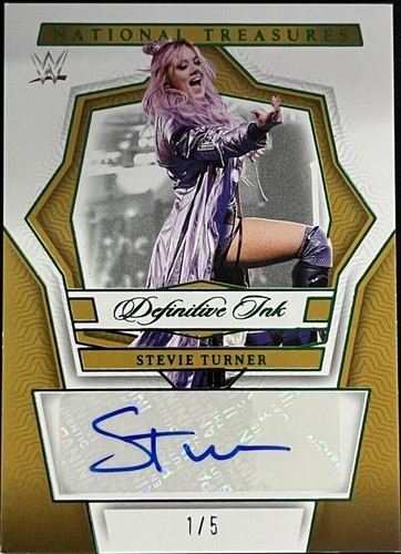 2024 Panini National Treasures WWE - Stevie Turner #DK-STN