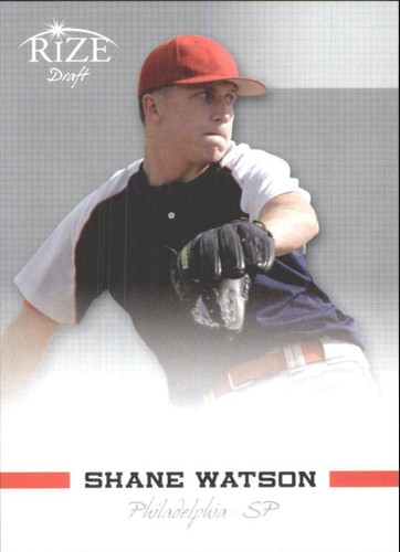 2012 Leaf Rize Draft - Shane Watson #92