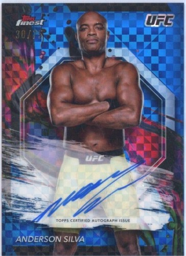 2024 Topps Finest UFC - Anderson Silva #FA-ASI