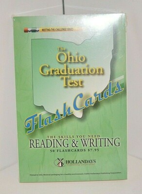 U PICK OHIO Proficiency TEST FLASH CARDS Math Science WRITING Social Studies NEW