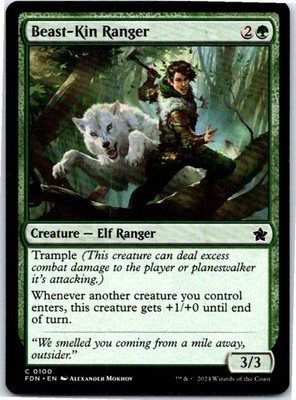 Beast-Kin Ranger - C - MTG: FDN - 100 2024 [LP]