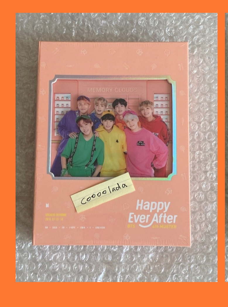 BTS 4TH MUSTER Happy Ever After ハピエバ DVD