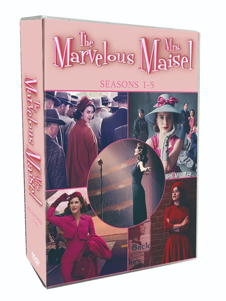 The Marvelous Mrs. Maisel Complete Series Seasons 1-5 (DVD Box Set 15-Discs) The Marvelous Mrs. Maisel Complete Series Seasons 1-5 (DVD Box Set 15-Discs)