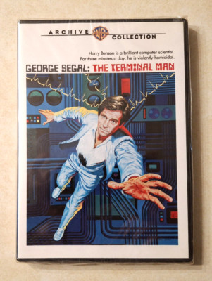 The Terminal Man 1974 Warner Archive DVD George Segal Michael Crichton NEW