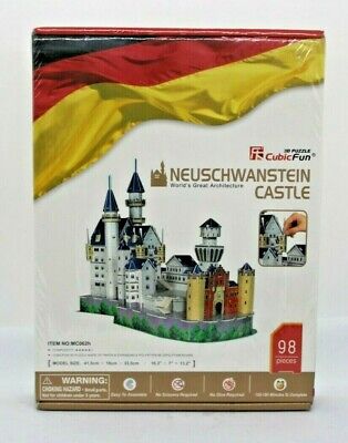Neuschwanstein Castle 3D Puzzle Brand New Sealed Jigsaw