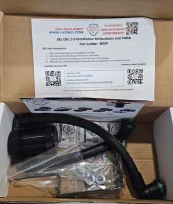 New J&L oil catch can separator for 2015+ Charger / Challenger Hellcat 3060P-B