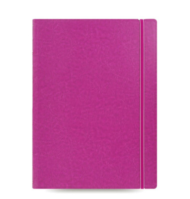 Filofax A4 Size Refillable Leather-Look Ruled Notebook Book Diary Aqua Business