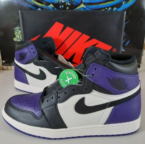 Air Jordan 1 Retro High OG Court Purple 1.0 US 11.5 555088 501