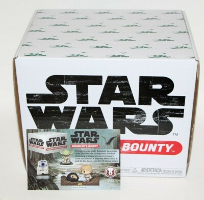 Funko Pop Star Wars Smugglers Bounty COMPLETE BOX Dagobah LUKE MOVIE MOMENT NEW
