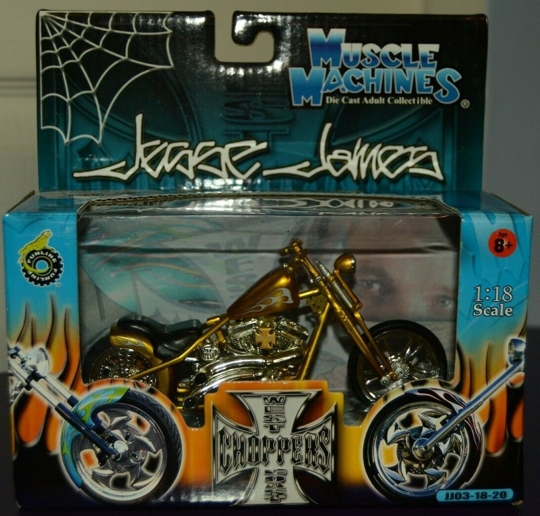 MUSCLE MACHINES マッスルマシーン　ウエストコーストチョッパーズ 🔥🔥🔥Muscle Machines West Coast Choppers Jesse James CHEVY