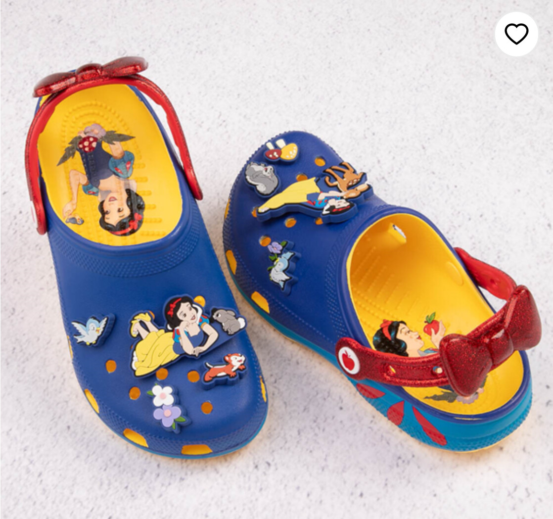 NEW Crocs x SNOW WHITE CLASSIC CLOG SUN SHINE Men Sizes 4M