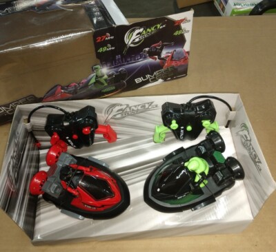 Fancy Stunt RC - Bumper Cars - Red & Green Battle Cars - Used