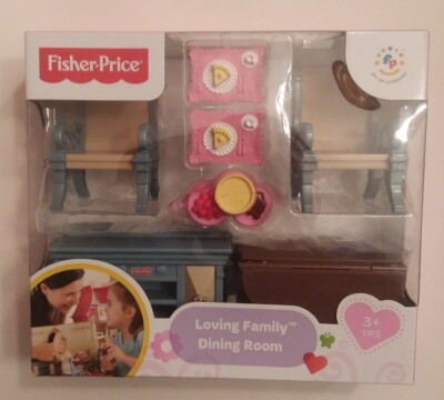 fisher price loving family dining room