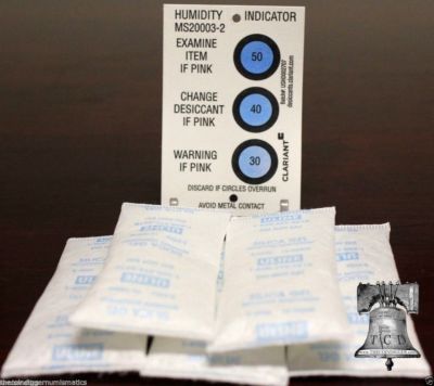 20 Silica Gel 10 GRAM Desiccant Packets for Coin Currency Stamp Comic Moisture