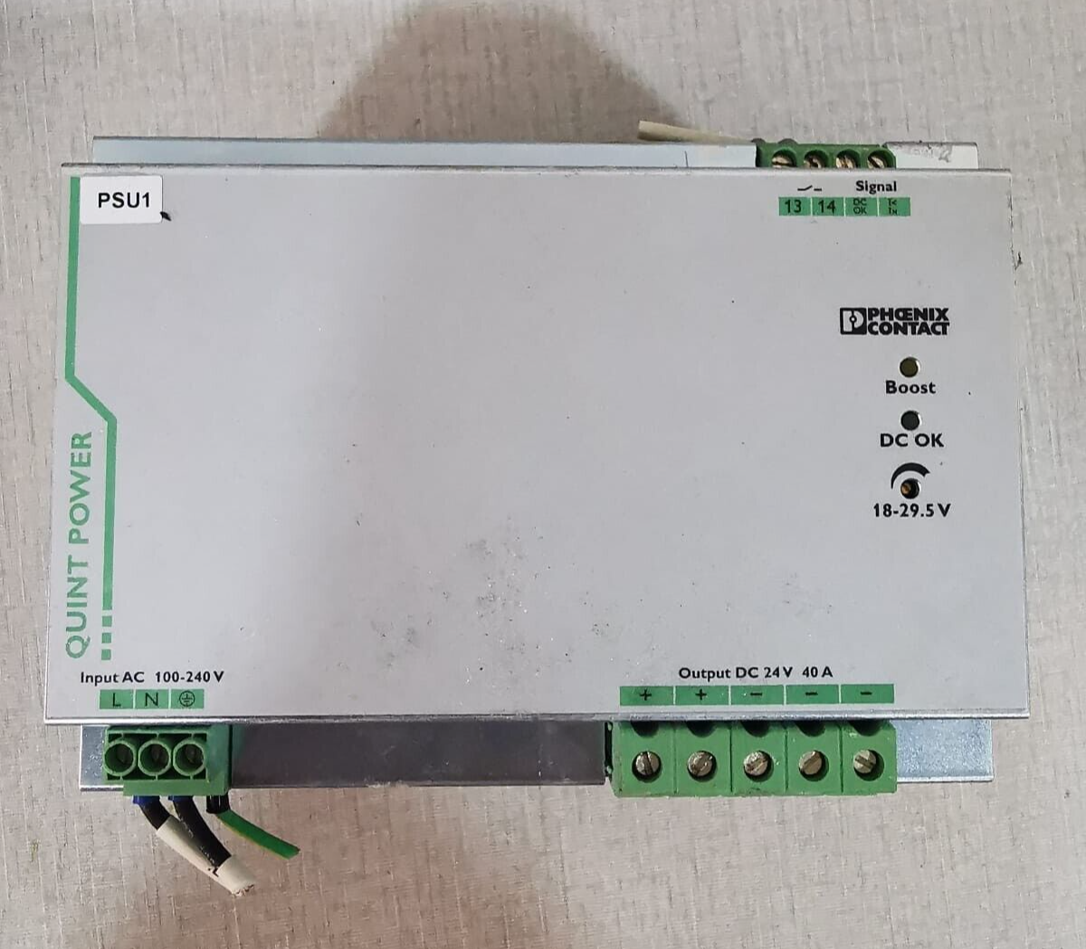 その他 Phoenix Contact quint-ps/1ac/24dc/40 QUINT-PS/1AC/24DC/40 - Power supply - 2866789 | Phoenix Contact