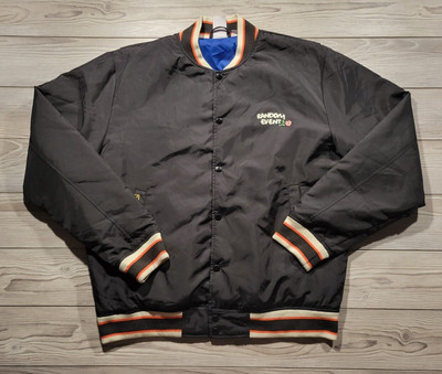 $180 Puma X RDET Bomber jacket  Randomevent  Collab Jet Black Size L [TL46324]