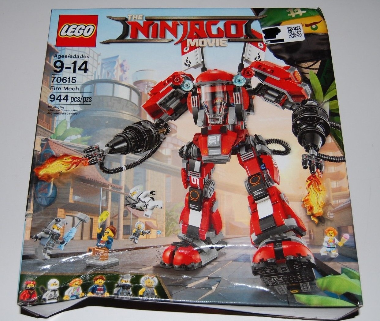 lego ninjago fire mech 70615