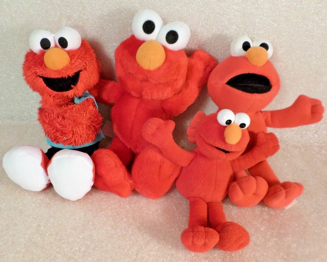 Lot of Plush Sesame Street Toys~Big Bird~Elmo~Fozzie~Bert~More!