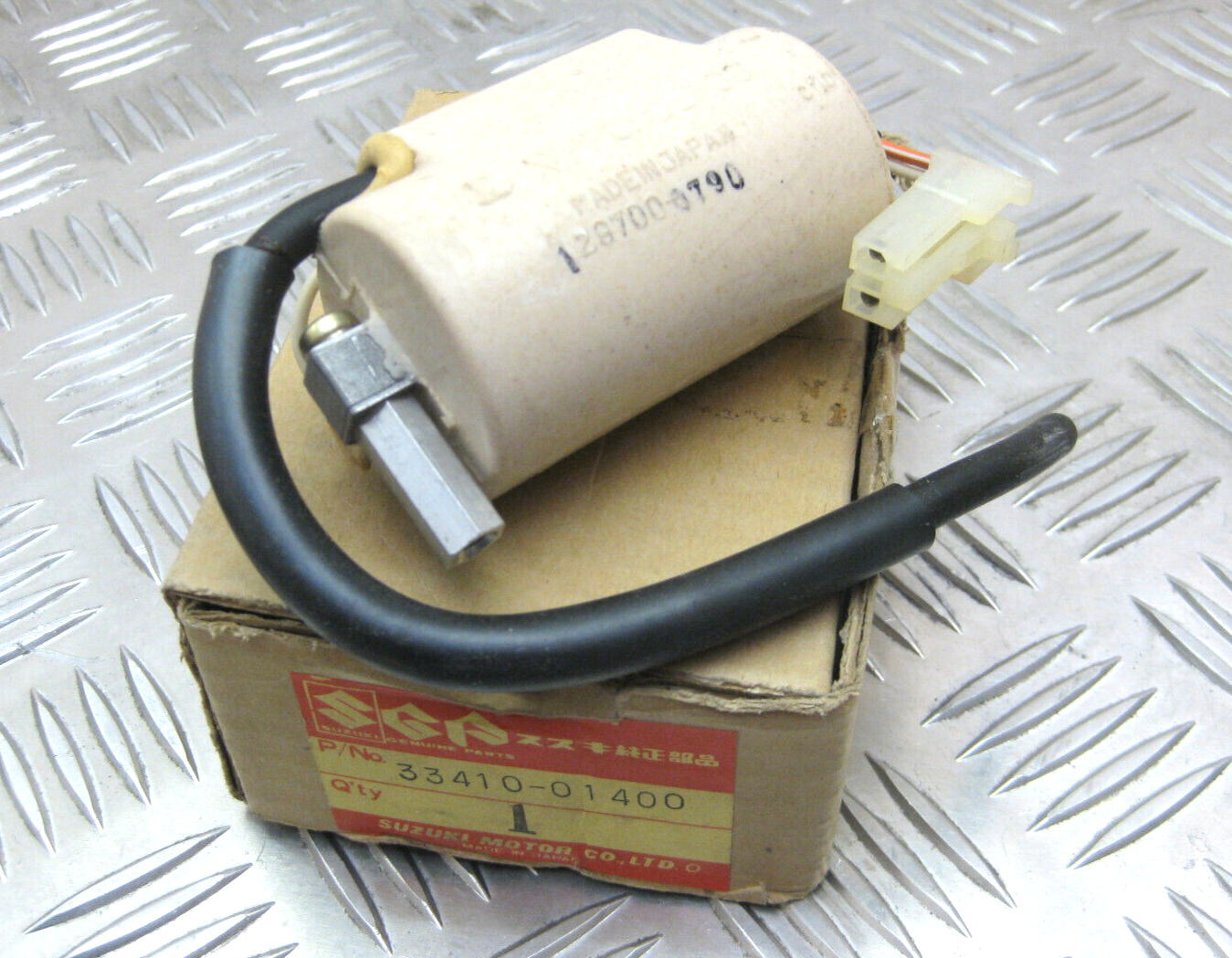 SUZUKI CS125 GEMMA 1983, ORIGINAL NOS IGNITION COIL, 33410