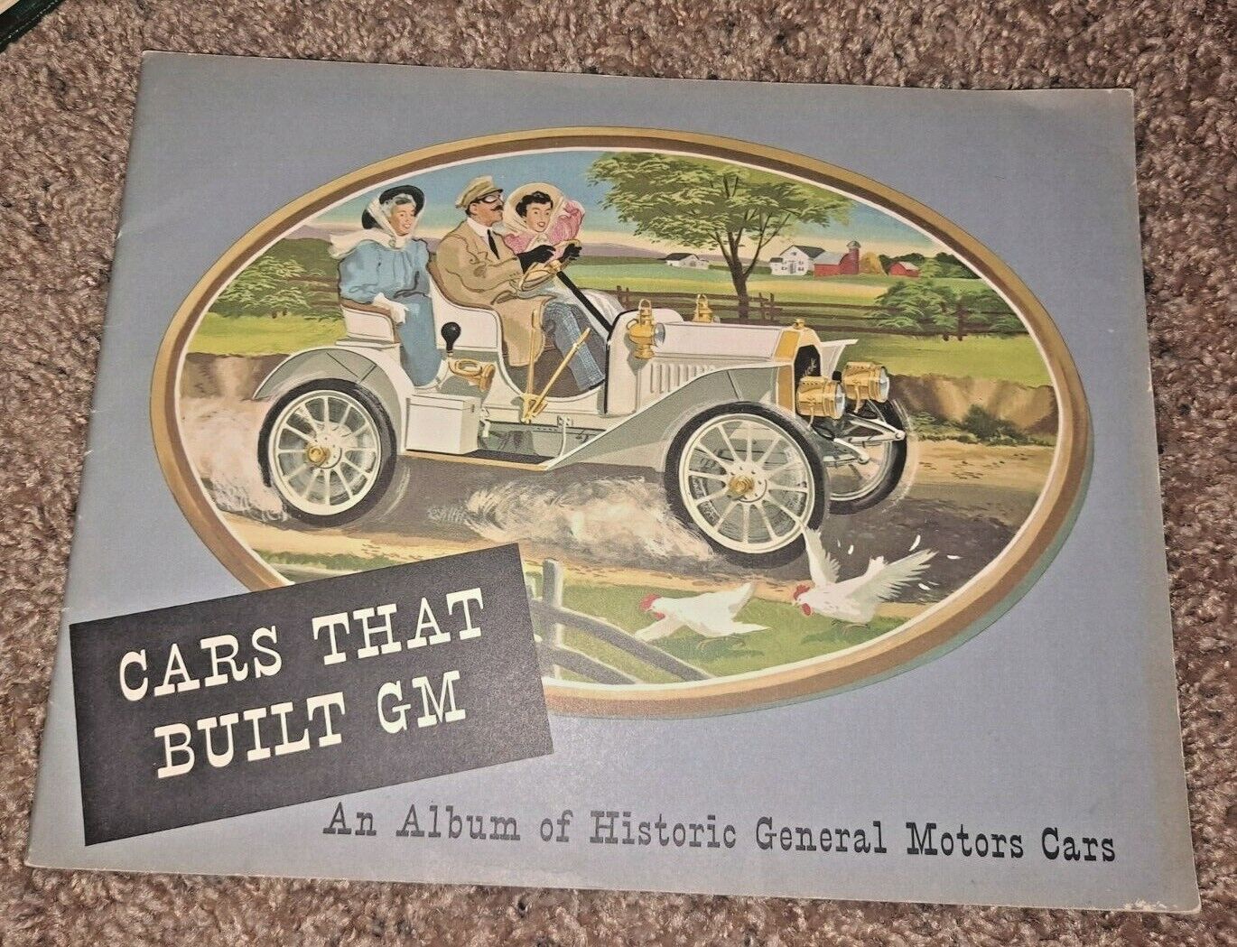 Vtg Cars That Built GM An Album of Historic General Motors Car...