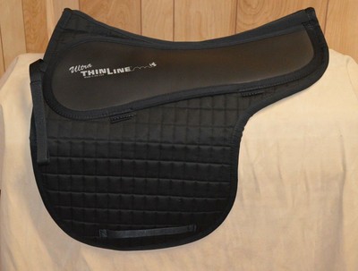 Untrimmed Ultra Thinline Half Pad Black or White 3//16/" #100