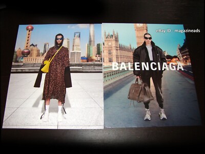 BALENCIAGA 4-Page ADVERT Winter 2021 MAUD ESCUDIE Leyla Greiss FAMOUS PLACES