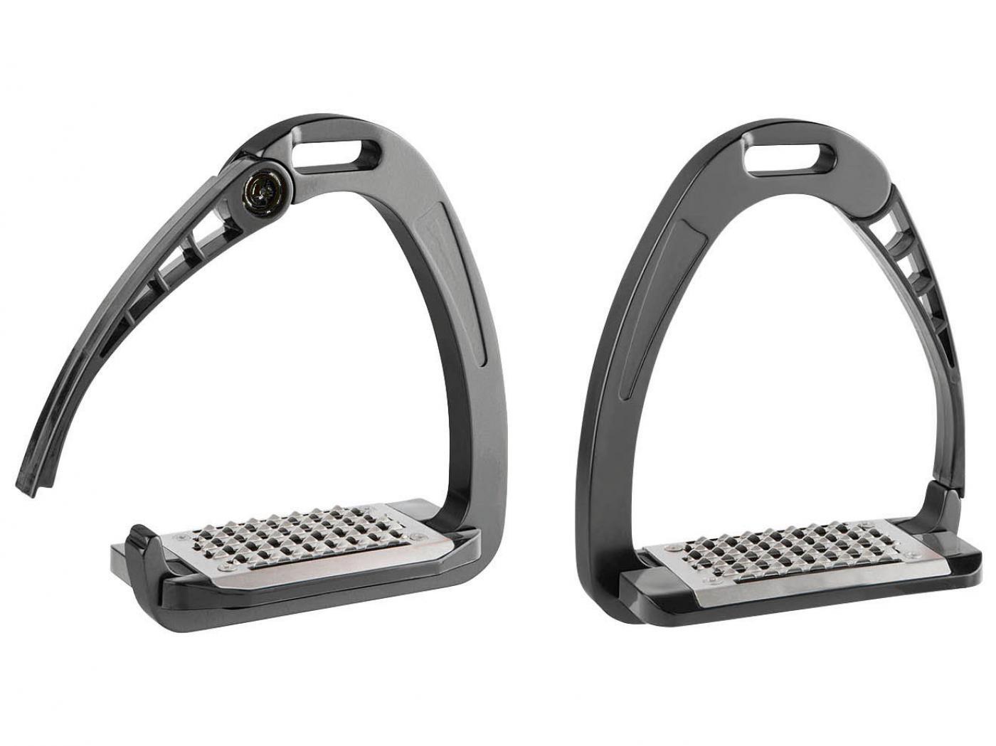ACAVALLO Sicherheitssteigbügel Arena ALUPRO 12 cm