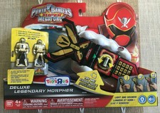 Power Rangers Super Megaforce Deluxe Legendary Morpher Gold | eBay