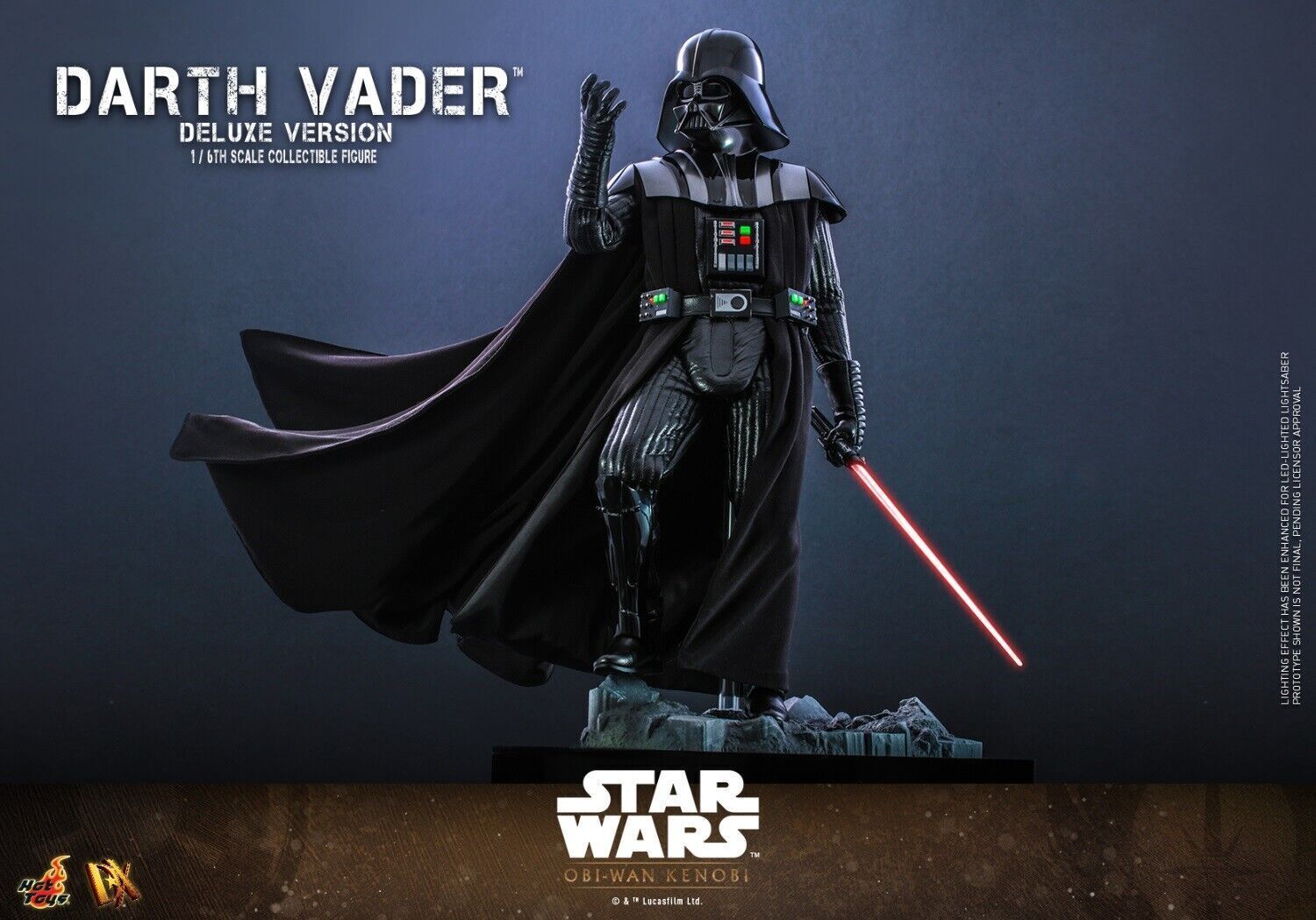 New Hot Toys DX28 Star Wars 1/6 Darth Vader Deluxe Ver. Action