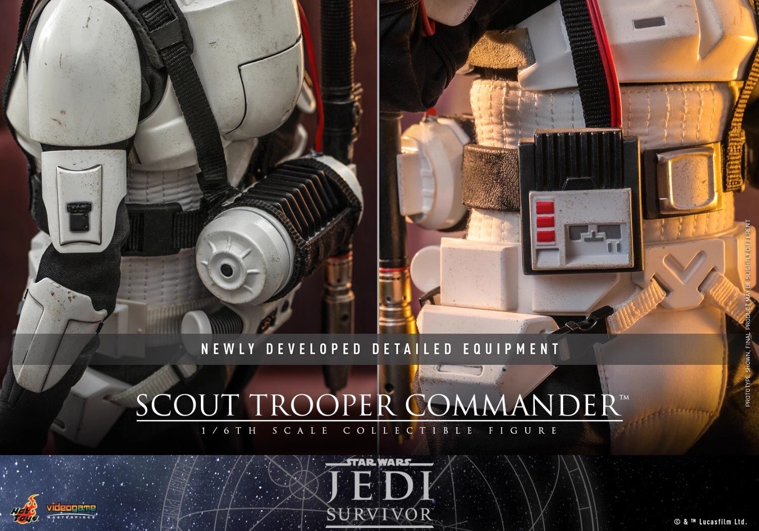 1/6 Hot Toys VGM53 Star Wars Jedi: Survivor Scout Trooper
