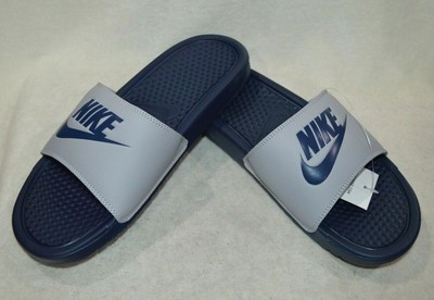 nike benassi navy