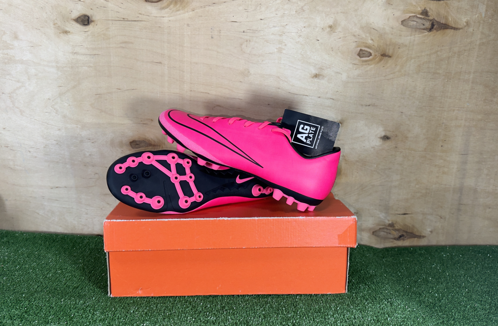 Nike Mercurial Victory AG 717140-660 Pink boots Cleats mens
