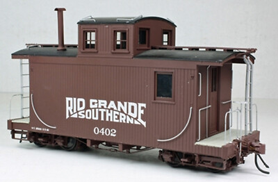 D&RGW RGS NARROW GAUGE SHORT CABOOSE KIT On30 Model Railroad Unpaintd SJCK107-30