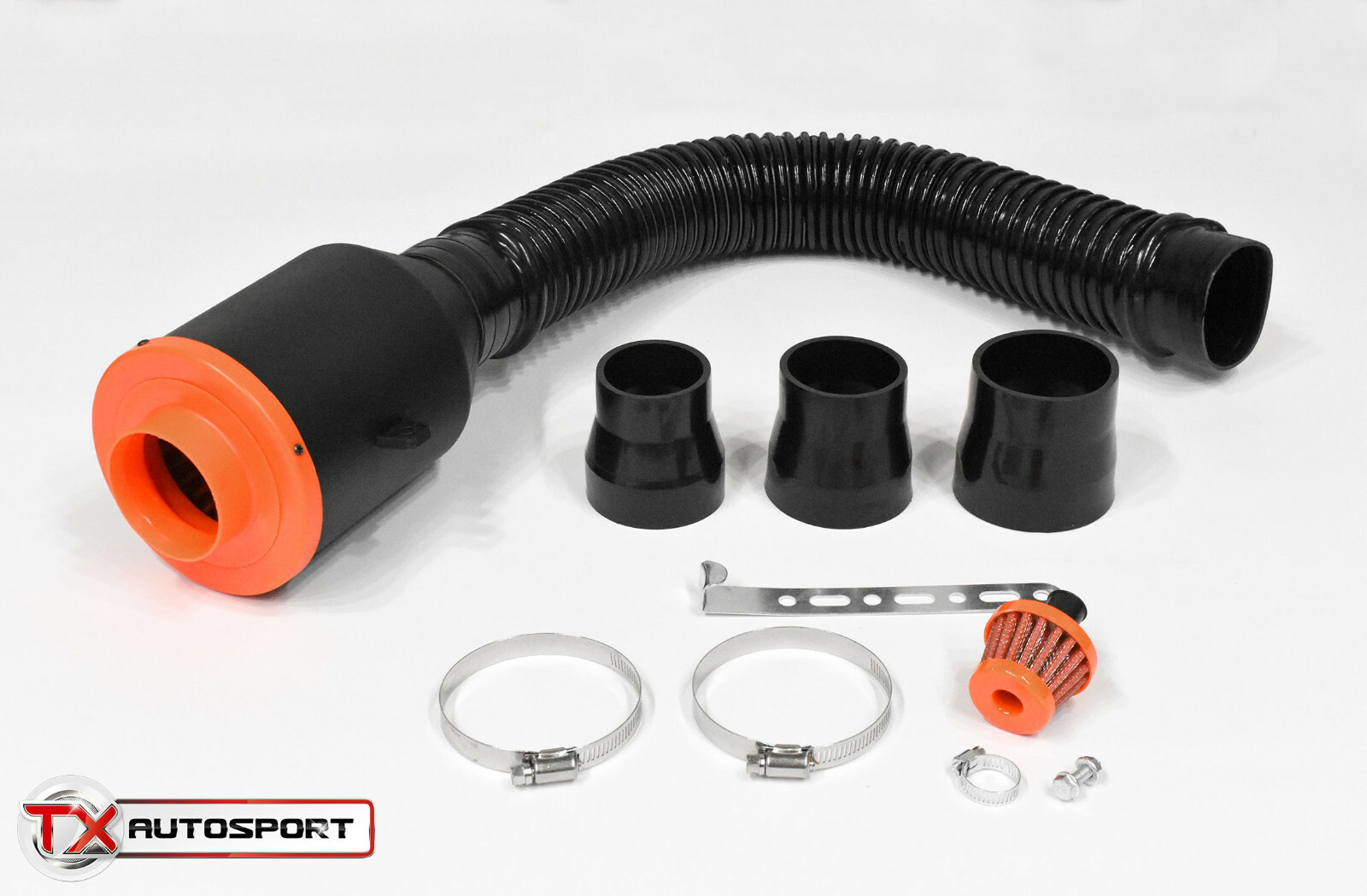 Universal Cold Air Induction Intake Kit System Flexible Pipe Hose