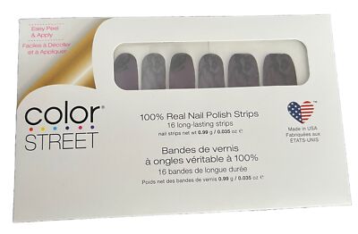 NEW Color Street SMOKE S ON YOU rare set - RETIRED Purple Green Shimmer