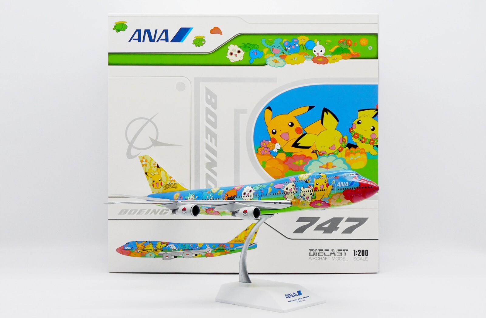 ANA B747-400D Reg: JA8956 JC Wings Scale 1:200 Diecast model