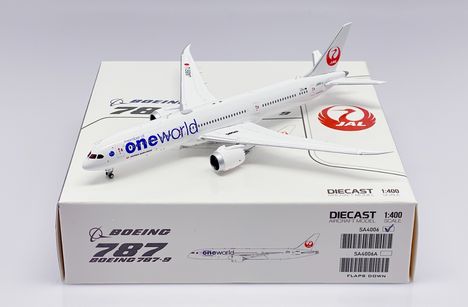 JAL 787-9 日本航空 JA861J 1:400 Ph JAL 787-9 日本航空 JA861J 1:400 Ph 1:400 NG Models Japan