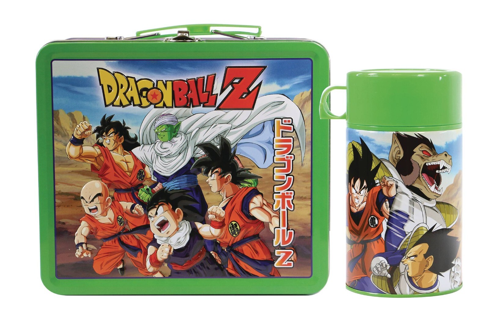 Tin Titans DBZ Saiyan Saga PX Lunch Box With Beverage
