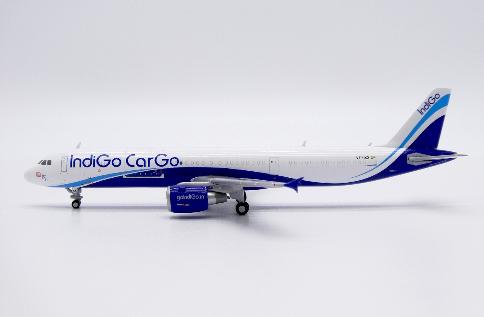 インディゴカーゴ A321P2F VT-IKX 1/400 Jcwings IndiGo Cargo A321(P2F) VT-IKX 1/400 XX40173 | eBay