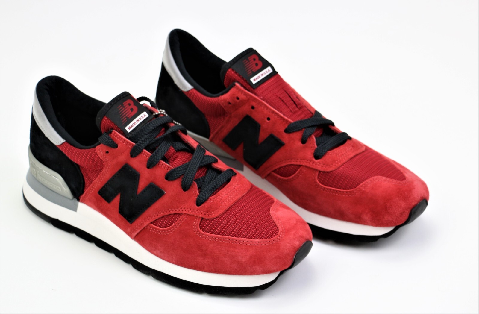 

Обувь для гитары New Balance 990 Connoisseur M990CRD Сделано в США Мужские размеры US 10, Coral red, New Balance 990