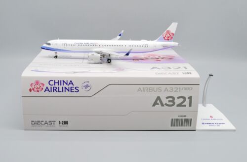 China Airlines A321neo Reg: B-18102 Scale 1:200 JC Wings Diecast Model XX20195