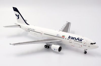 JC WINGS LH2046 1/200 IRAN AIR AIRBUS A300-600R EP-IBB WITH STAND