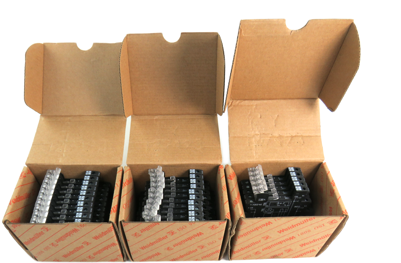 Weidmuller TRS 24-230VUC 1CO 1123330000 Lot of 25 New