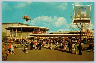 New York Worlds Fair 1964-1965 Schaefer Center Postcard