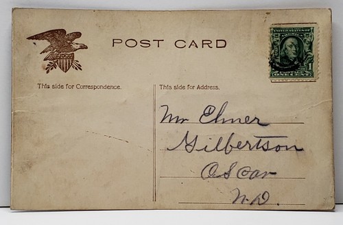 Baseball Player The Catch Grand Stands Embossed Airbrushed 1907 ND Postcard F18