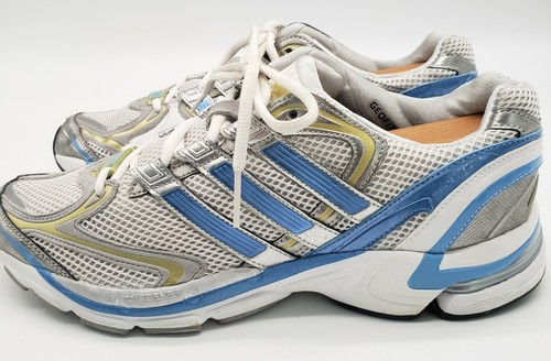 ADIDAS Women's UCLA BRUINS White Blue Silver Geofit Sneakers