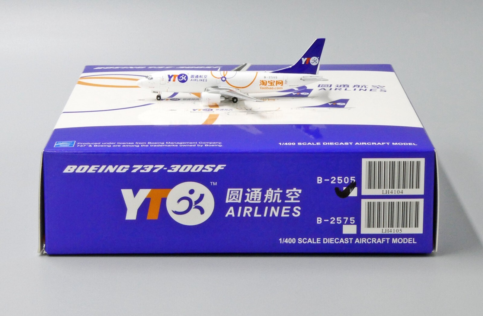 YTOカーゴ B763F 1/400 Jcwings YTO Cargo Airlines Boeing 737-300(SF) Reg: B-2505 1