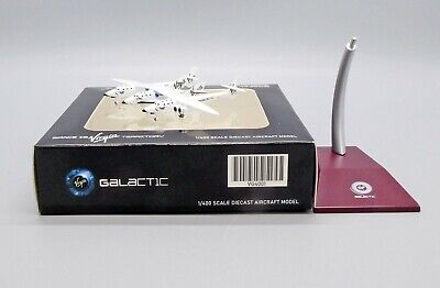Virgin Galactic Spaceship Scale 1:400 Diecast Models With Stand VG4001(HK)