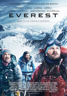 Everest movie poster  : 11 x 17 inches - Jason Clarke, Jake Gyllenhaal poster
